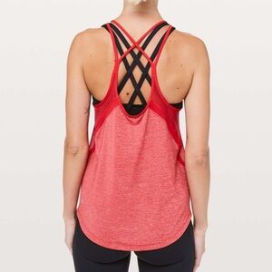Lululemon Run Off-Route Tank Red Size 6
